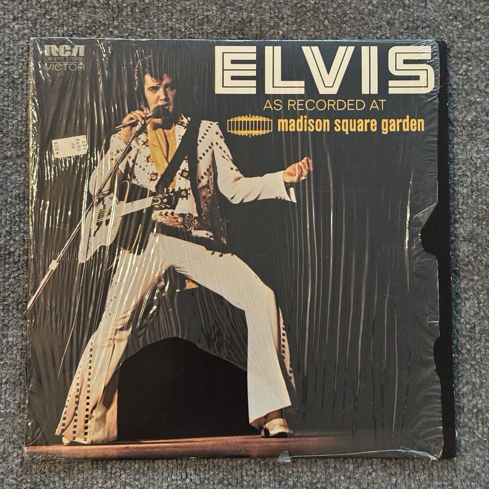 Elvis Presley Madison Square Garden LSP-4776 Dynaflex Vinyl LP Read